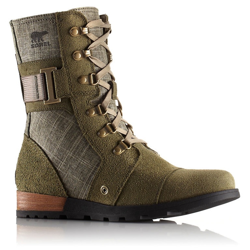 ❌ SOLD ❌ NWOB Sorel Army Green Carly Combat Boots